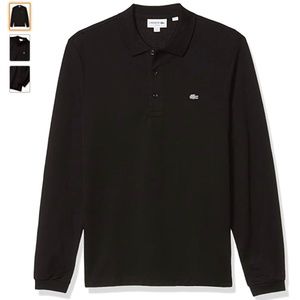 Lacoste Men's Long Sleeve Stretch Green Croc